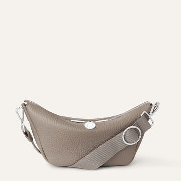 Tansy Sling | Taupe with Silver hardware