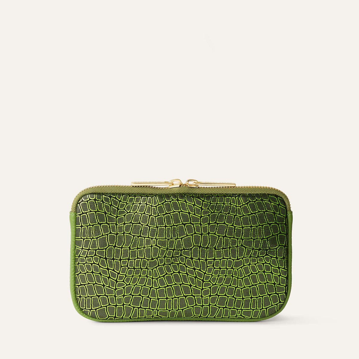 Complimentary Bag | Chartreuse with Gold hardware