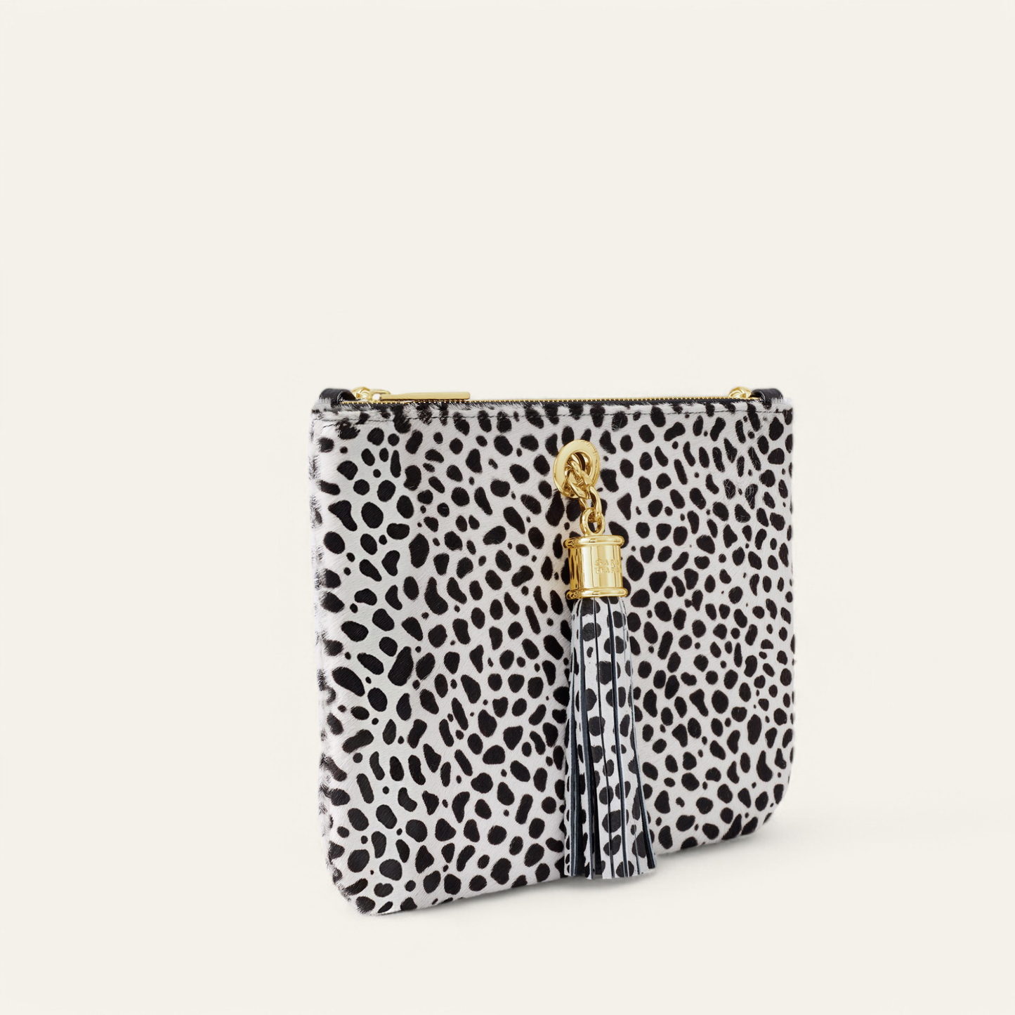Ivy | Dalmatian Spot with Gold hardware