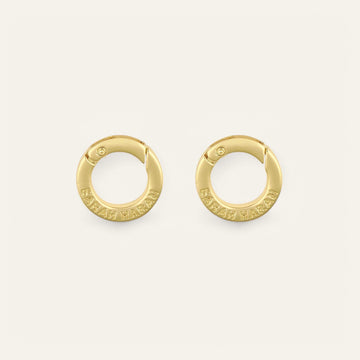 Mini Gold (Pair) Sarah Haran Magic O Ring