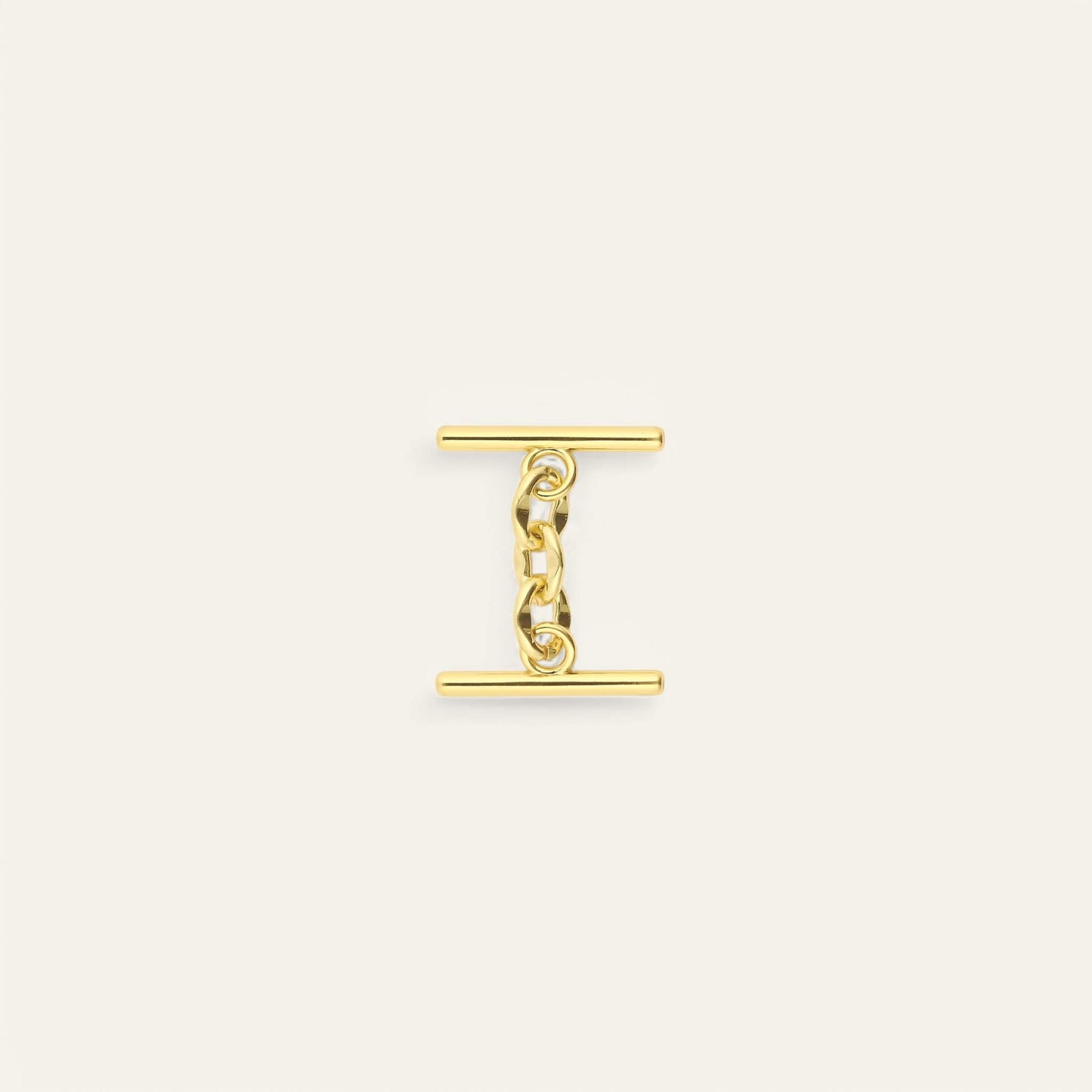 Gold Sarah Haran Double T Bar Toggle