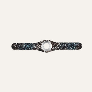 Multi Shagreen Sarah Haran Mini Deco Silver Front