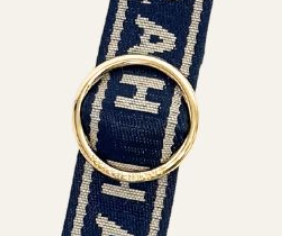 River Strap | Insignia with Gold hardware