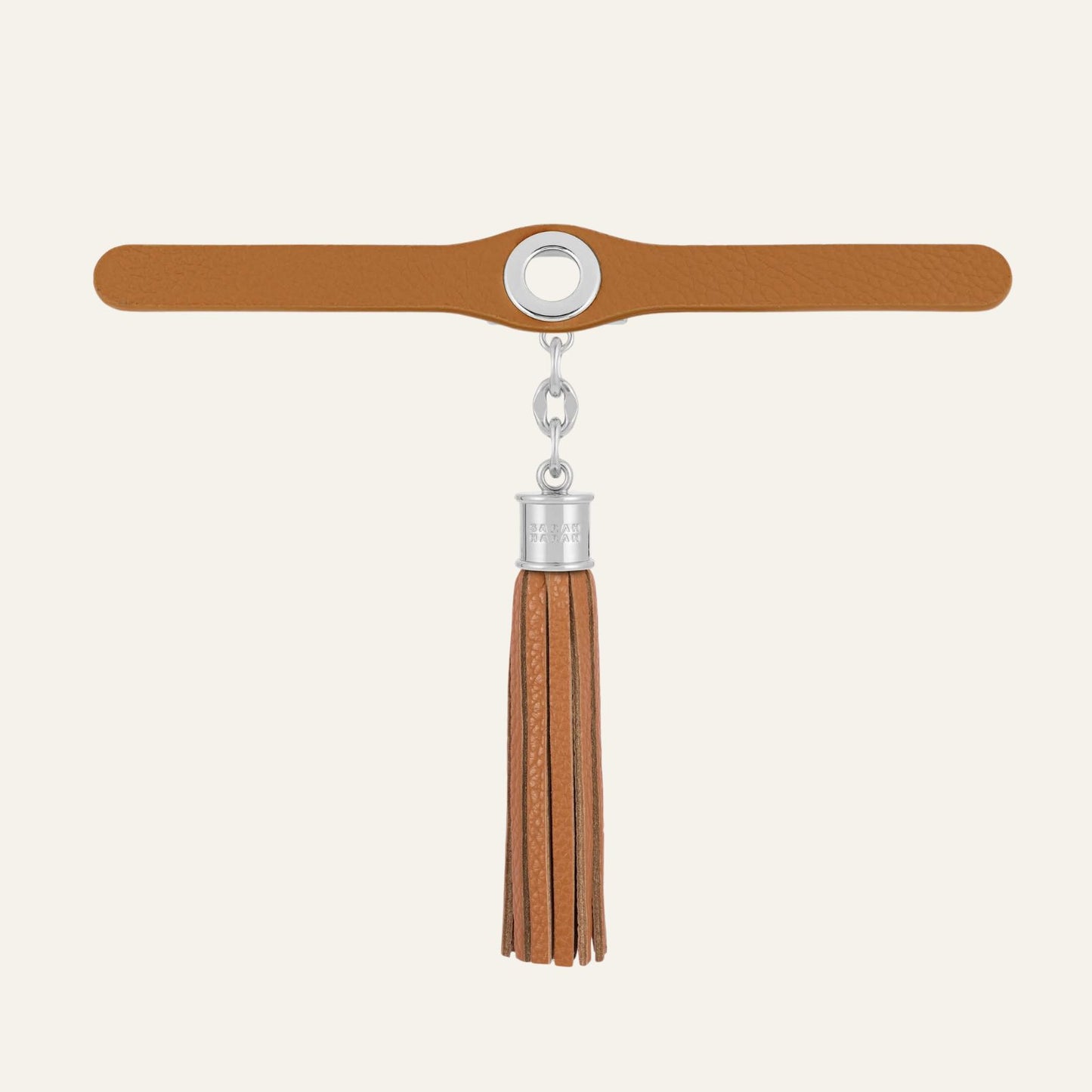 Deco Duo | Tan with Silver hardware