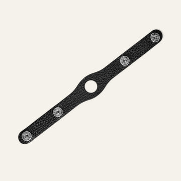 Sarah Haran Deco Popper Connector Strip Black Silver