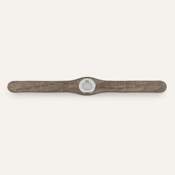 Deco Classic | Flint Patent with Silver hardware