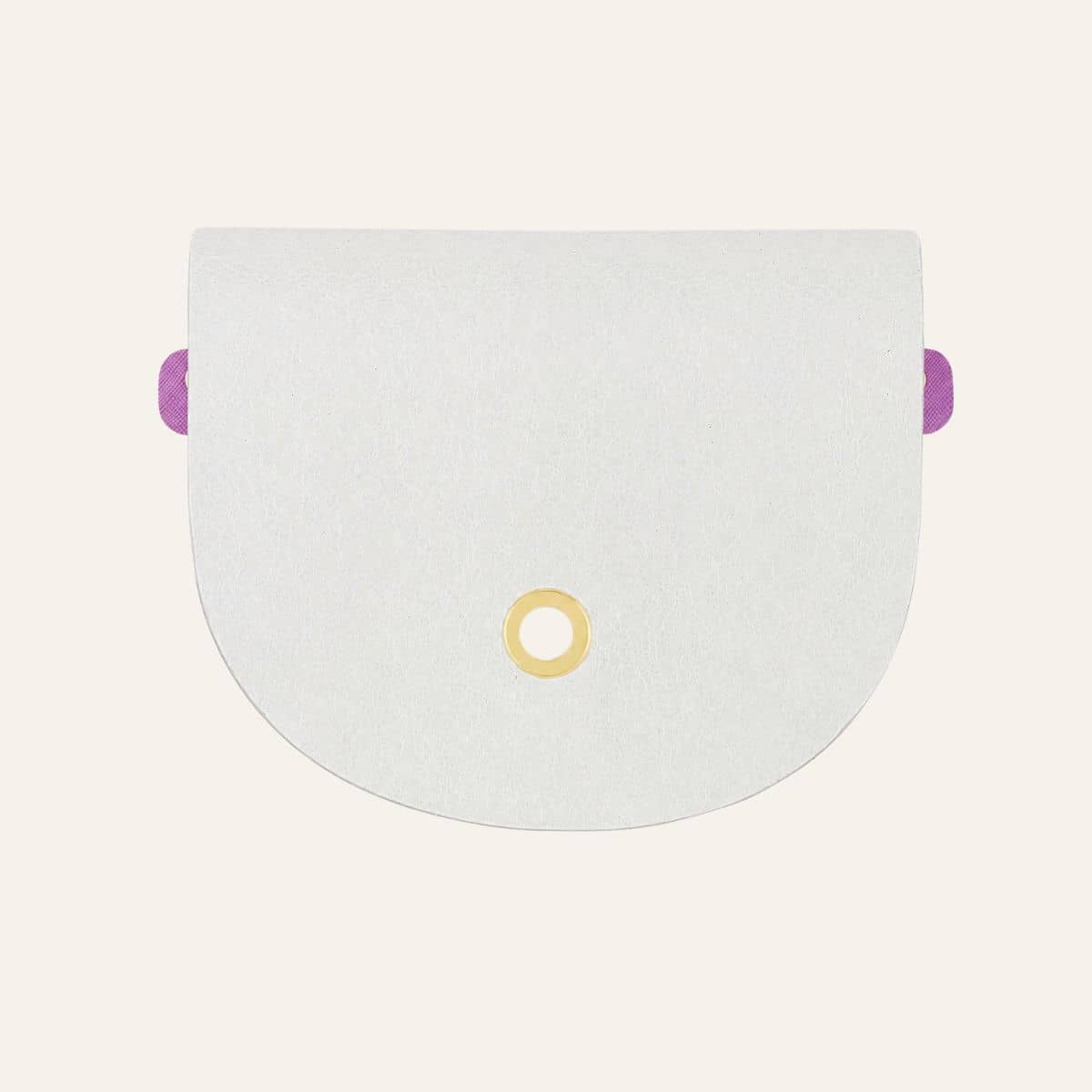 Flap Universal | Ivory with Gold hardware