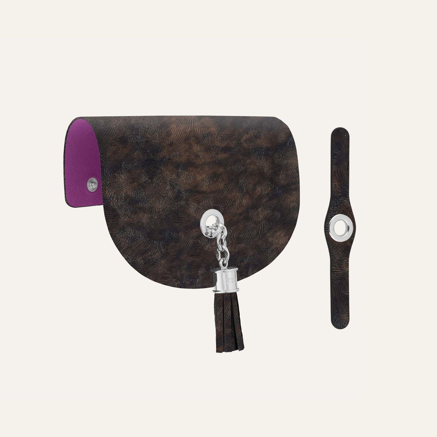 Mini Trio | Orbit with Silver hardware