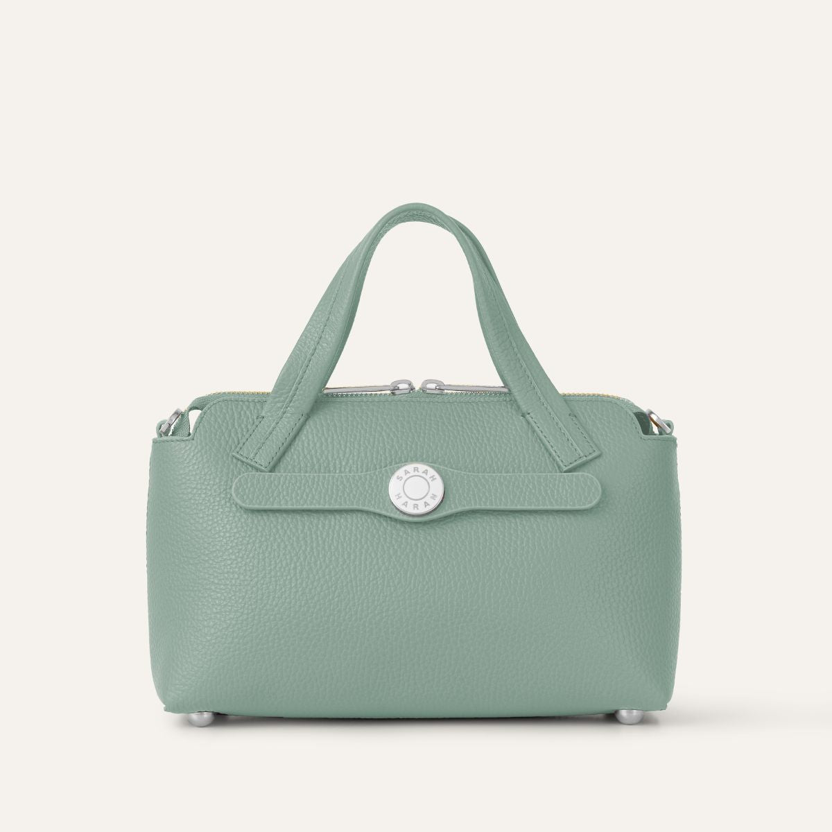 Mini J | Spearmint with Silver hardware