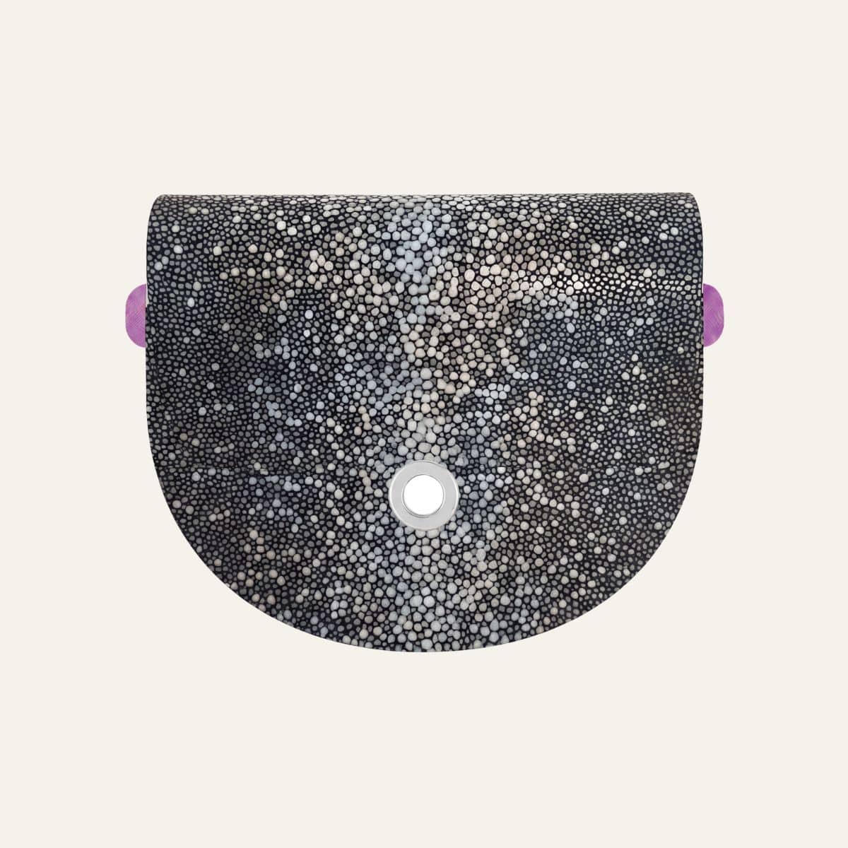 Flap Universal | Multi Colour Shagreen with Silver hardware