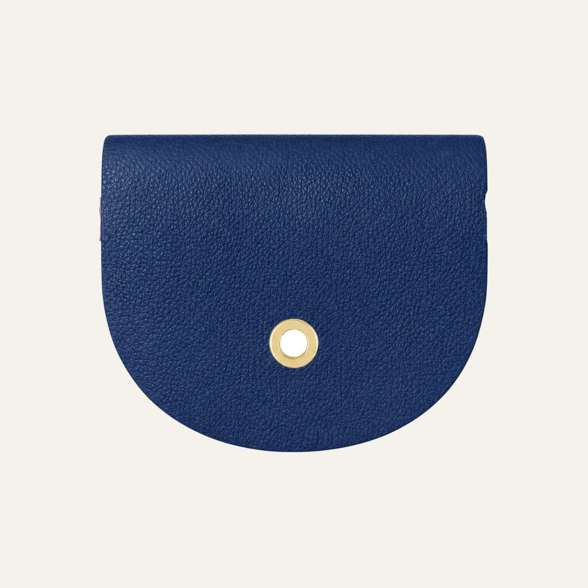 Flap Mini | Navy with Gold hardware