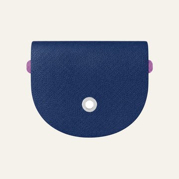 Flap Universal | Navy with Silver hardware