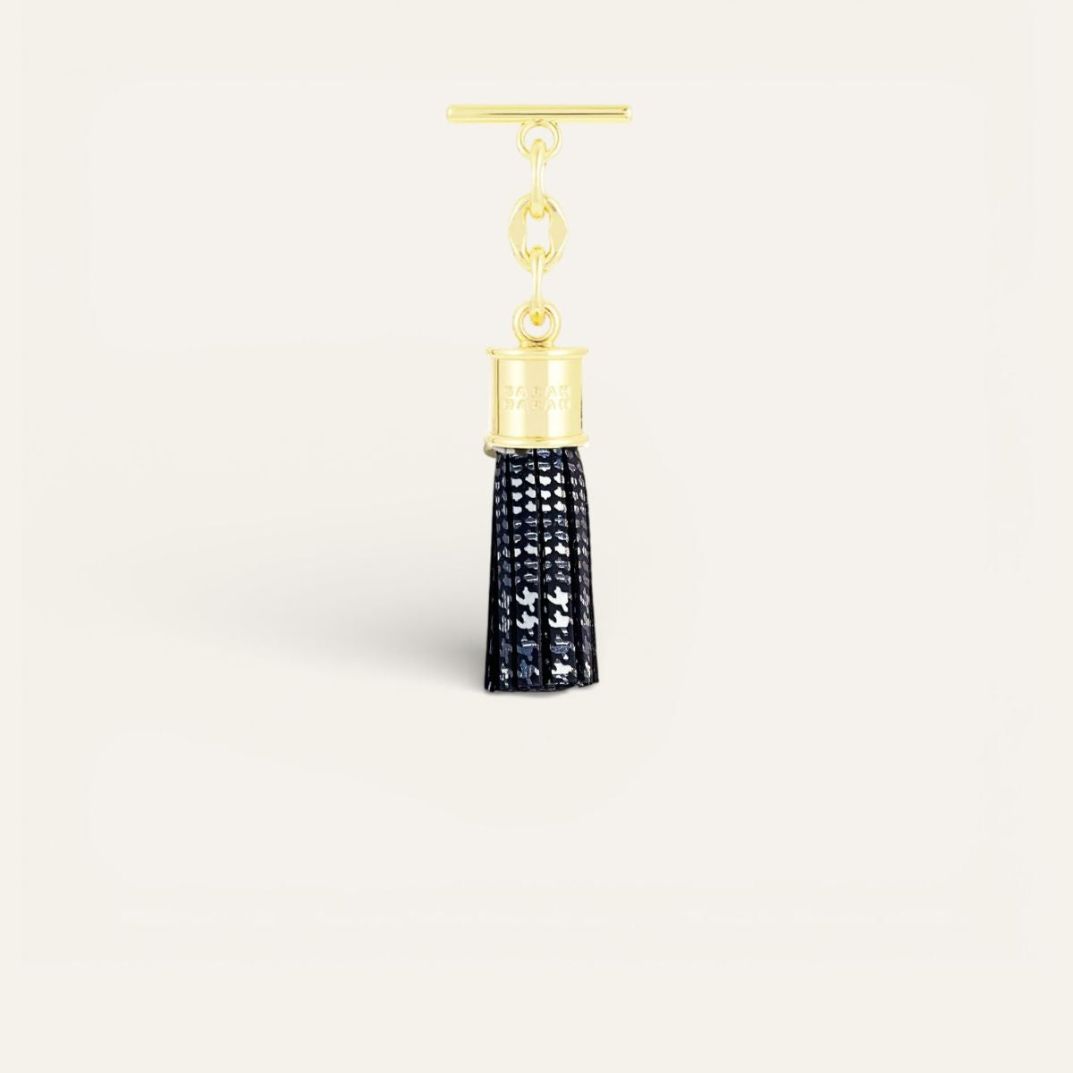 Capsule Tassel Mini | Plaid Dreams with Gold hardware