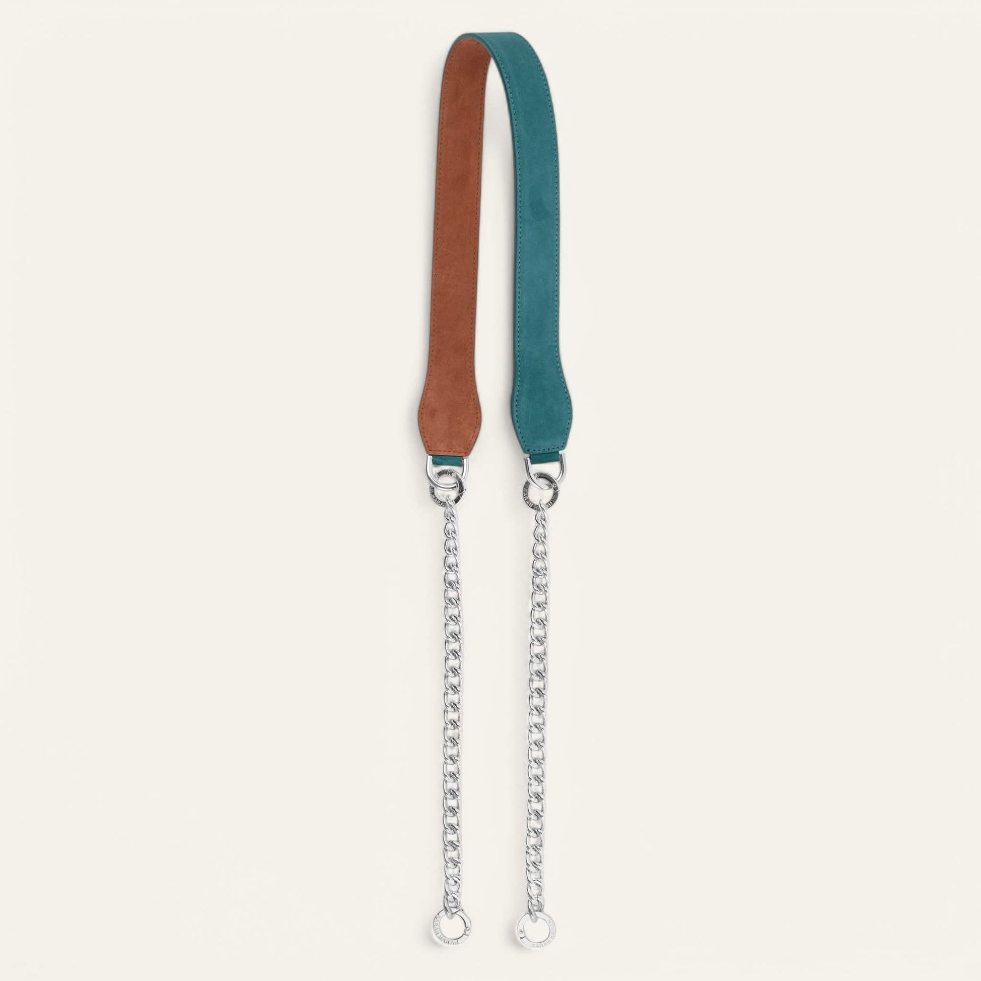 Petrol Rust Sarah Haran Gemini Strap with Silver hardware