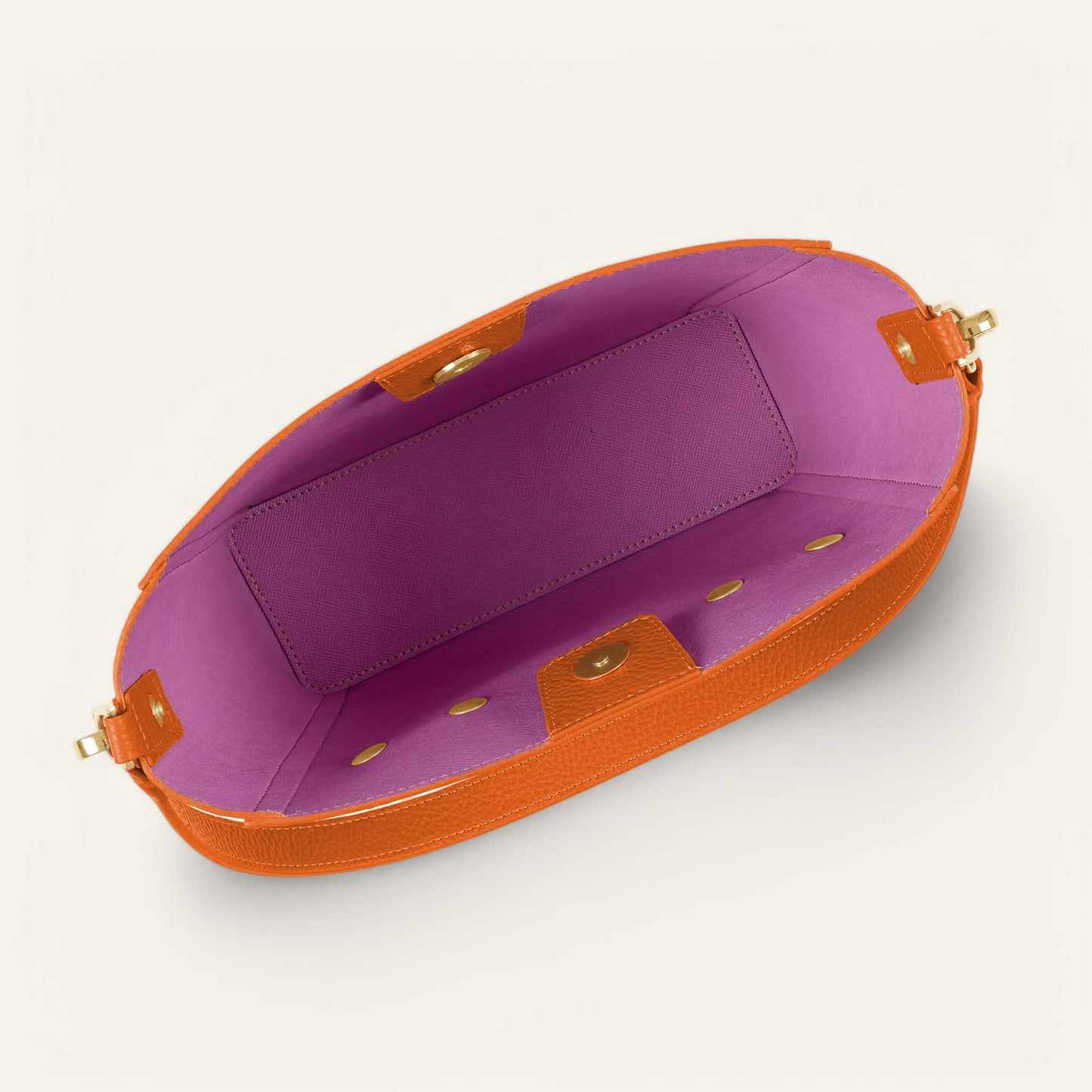 Mini S | Tangerine with Gold hardware