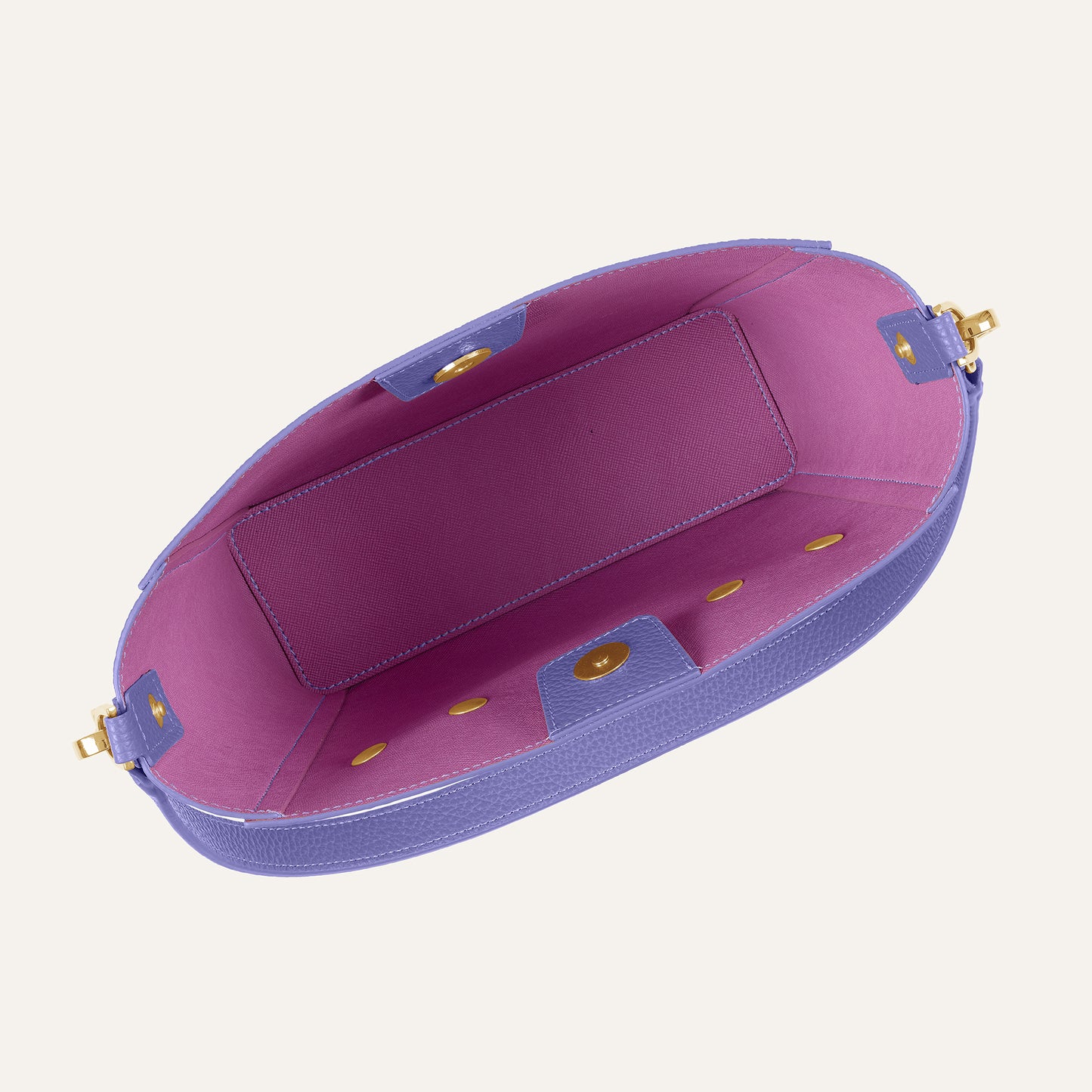 Mini S | Violet with Gold hardware