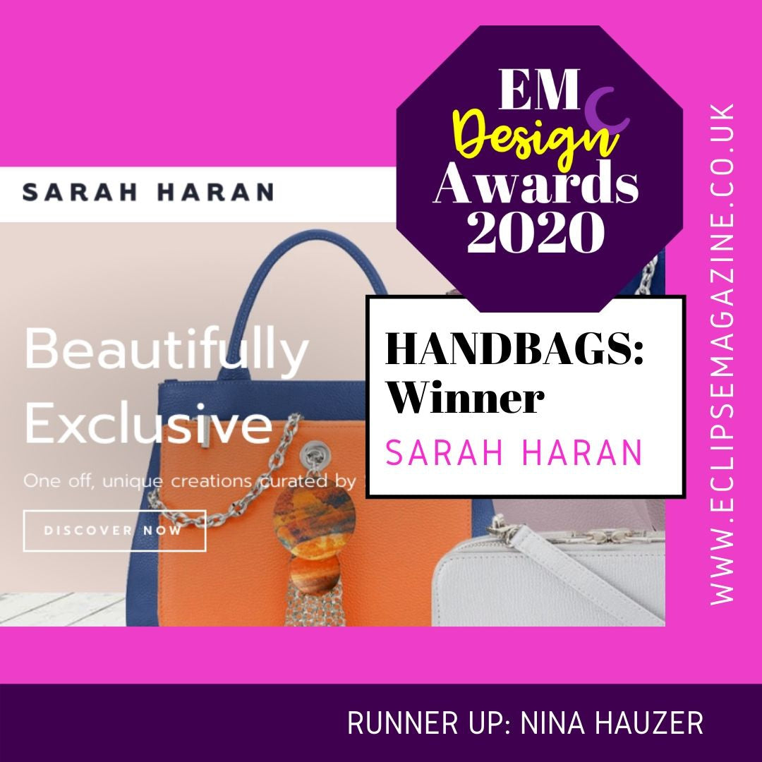 The SHcoop-EM Design Award Winner-Sarah Haran Luxury Italian Leather Handbags