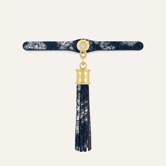 Deco Duo | Midnight Pearl with Gold hardware