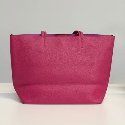 Michelle Tote Preloved | Orchid with Silver hardware