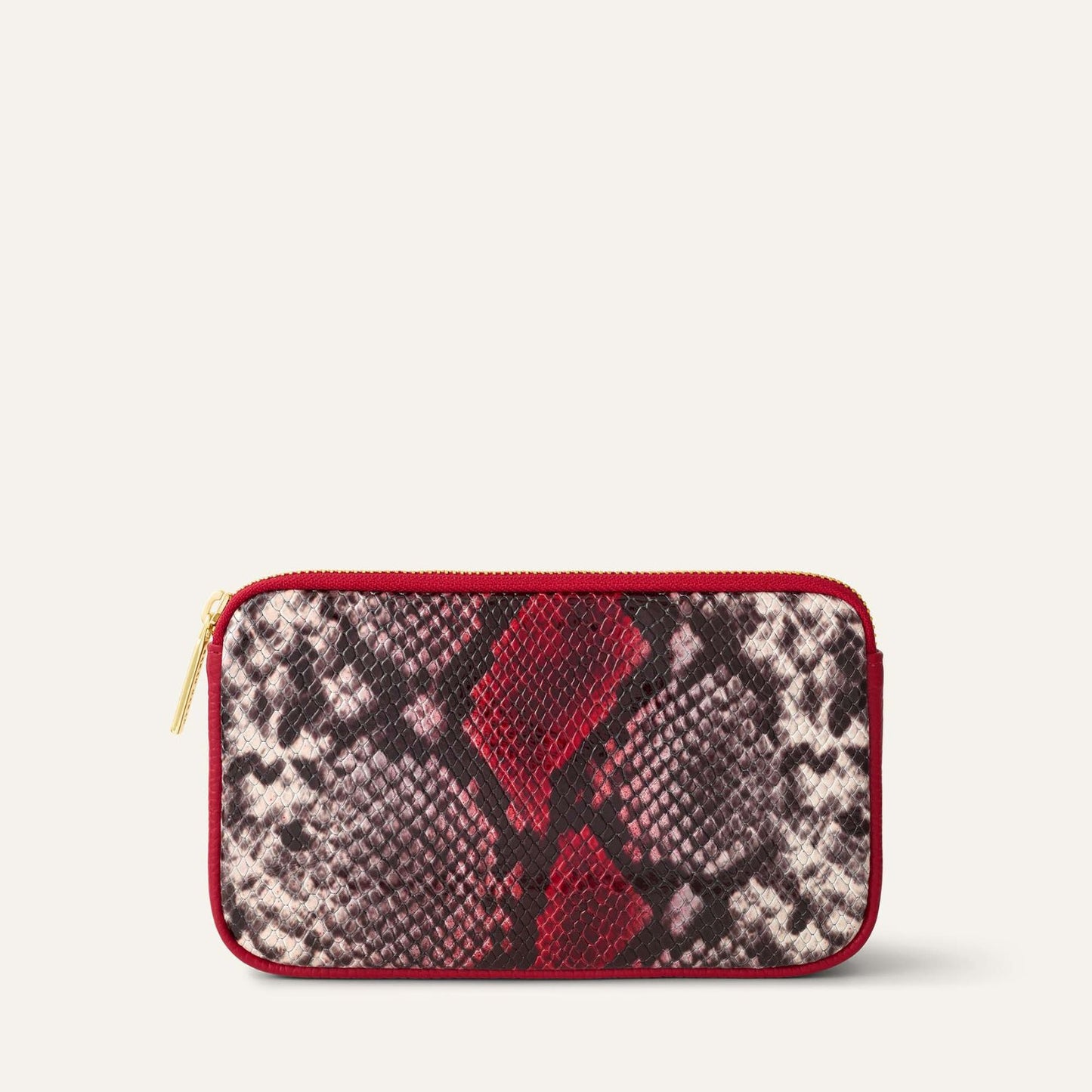 Complimentary Bag | Red Exotic Pillarbox Red with Gold hardware