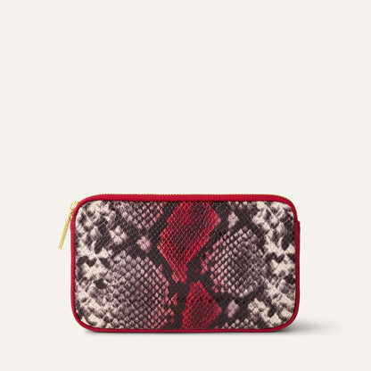 Complimentary Bag | Red Exotic Pillarbox Red with Gold hardware