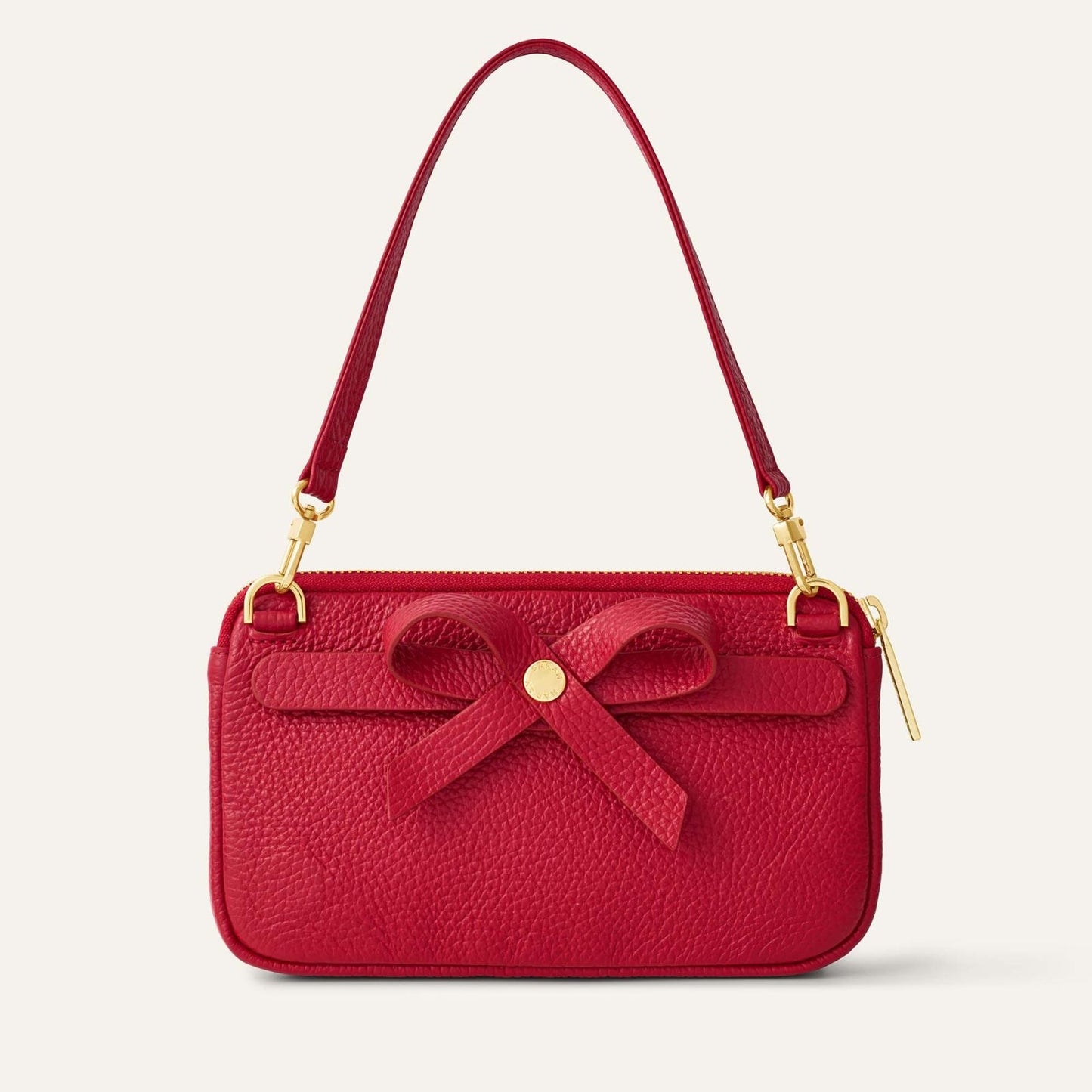 Complimentary Bag | Red Exotic Pillarbox Red with Gold hardware