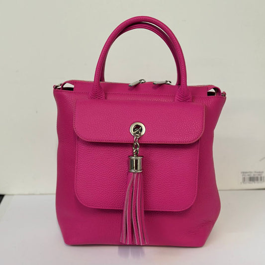 Mini P | Pink Kiss with Silver hardware