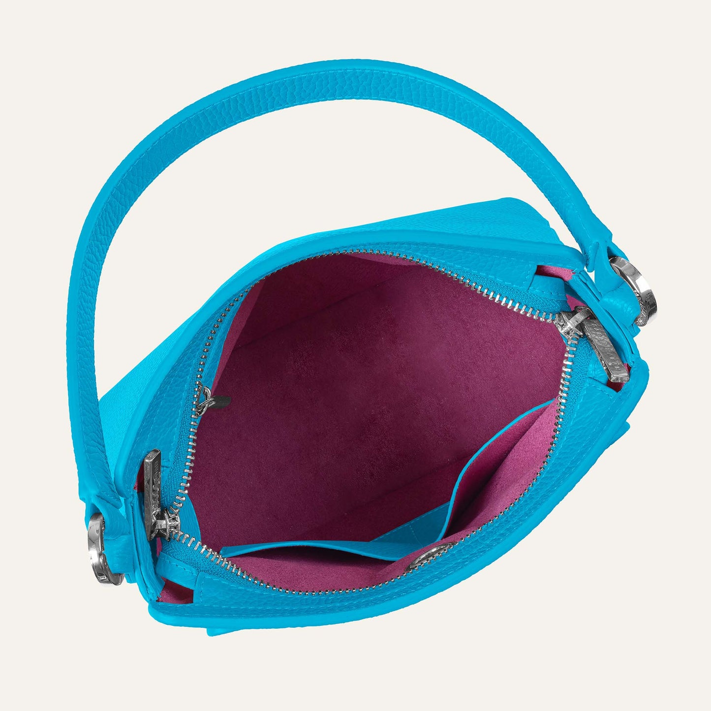 Rosa Handbag | Atlantis with Silver hardware