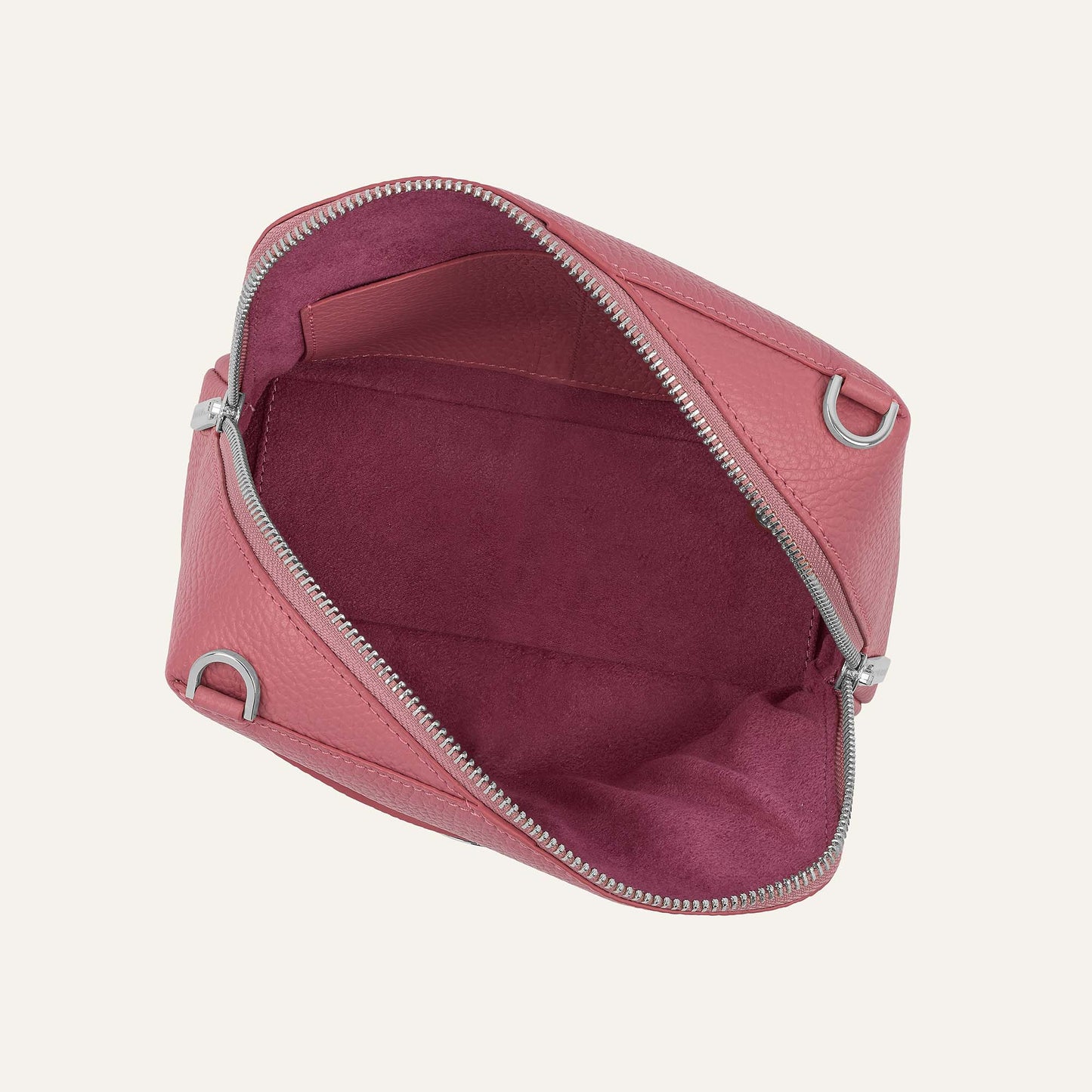 Lesley | Aurora Pink with Silver hardware