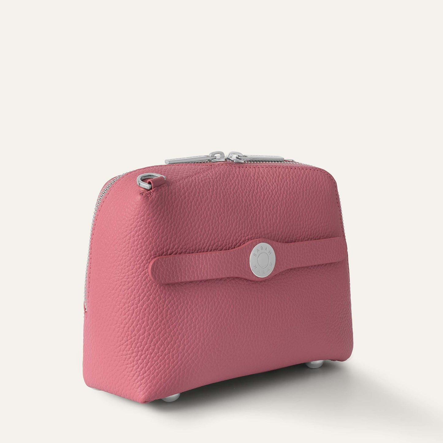 Lesley | Aurora Pink with Silver hardware