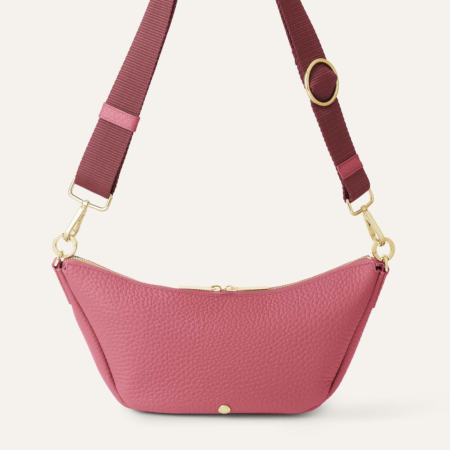 Tansy Sling | Aurora Pink Bicouture with Gold hardware