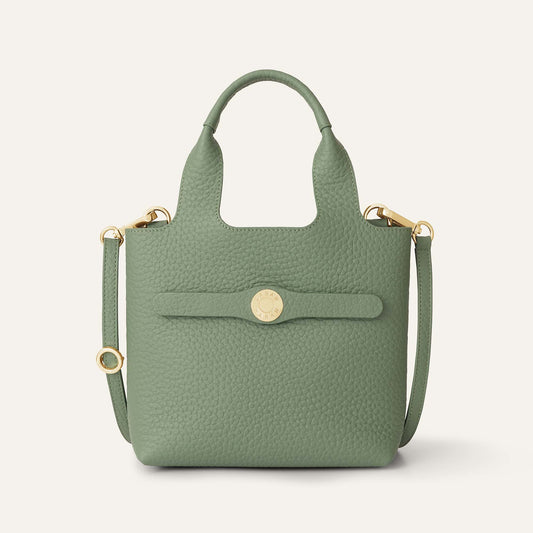 Tansy Mini | Bamboo with Gold hardware