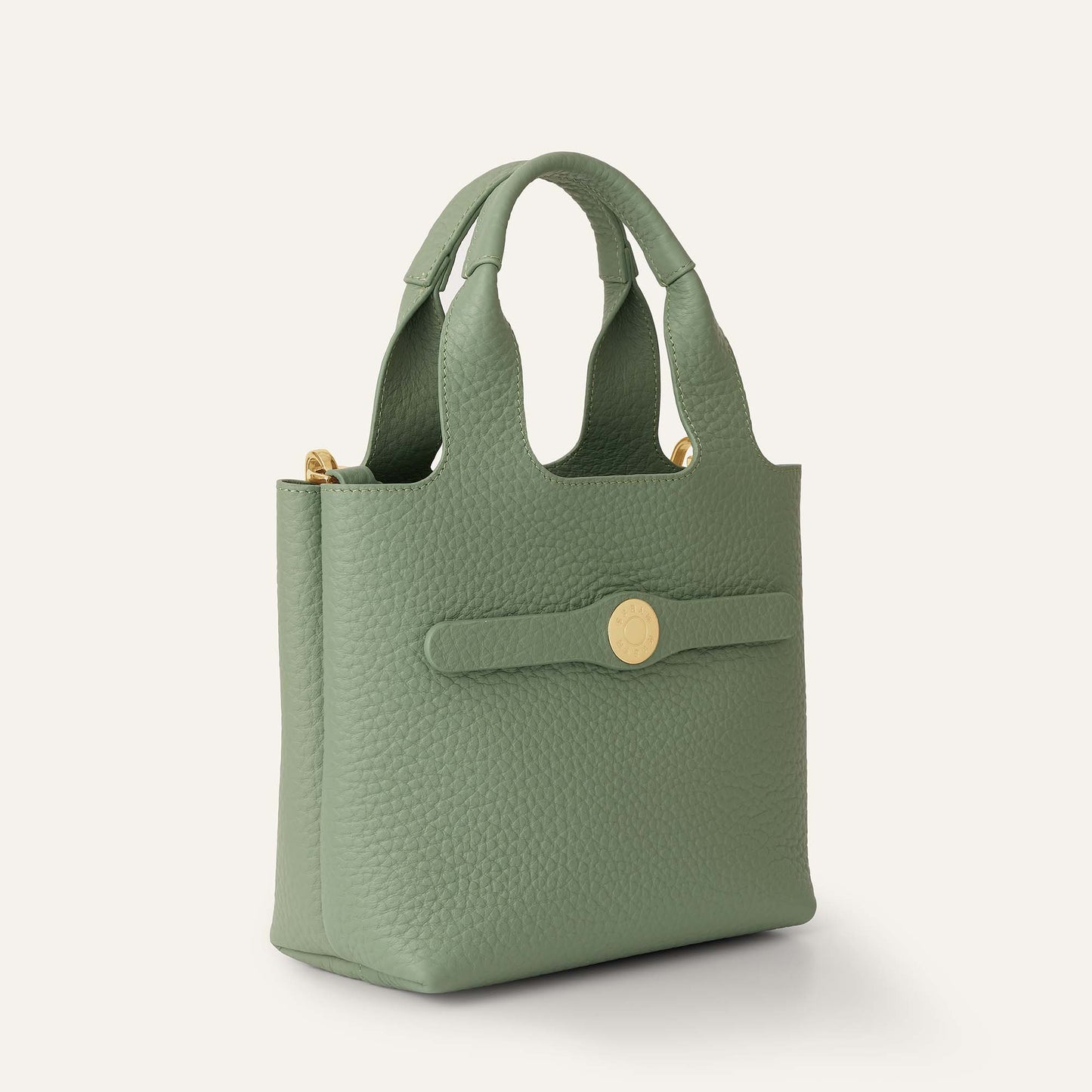 Tansy Mini | Bamboo with Gold hardware
