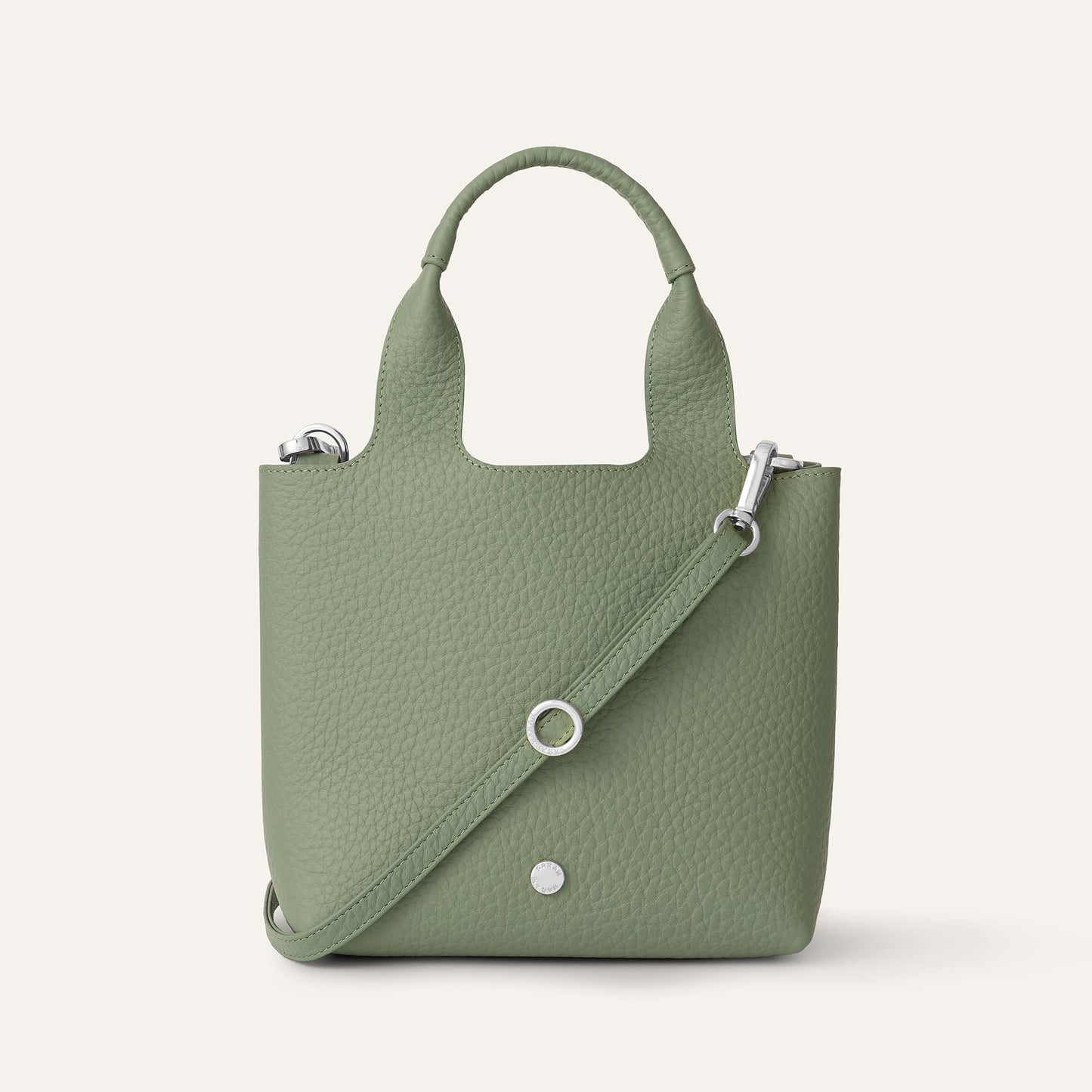 Tansy Mini | Bamboo with Silver hardware