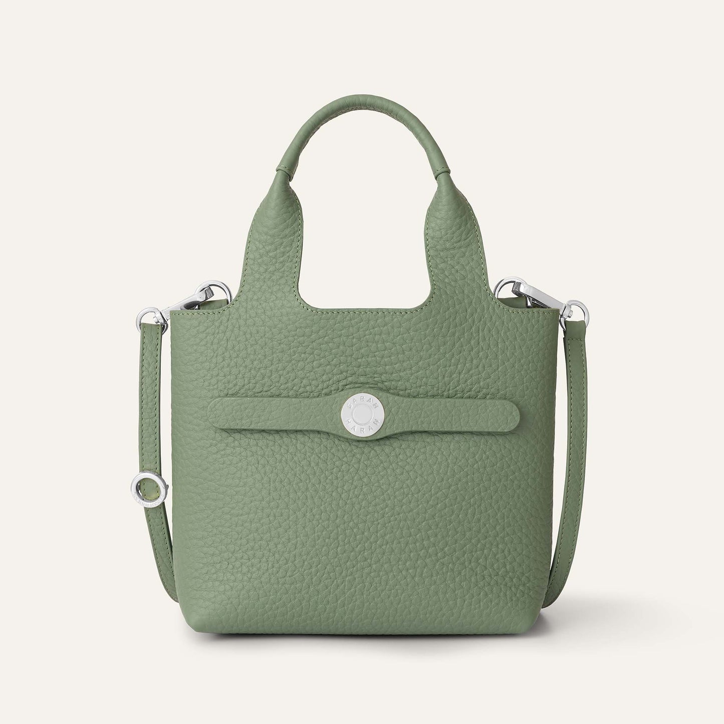 Tansy Mini | Bamboo with Silver hardware