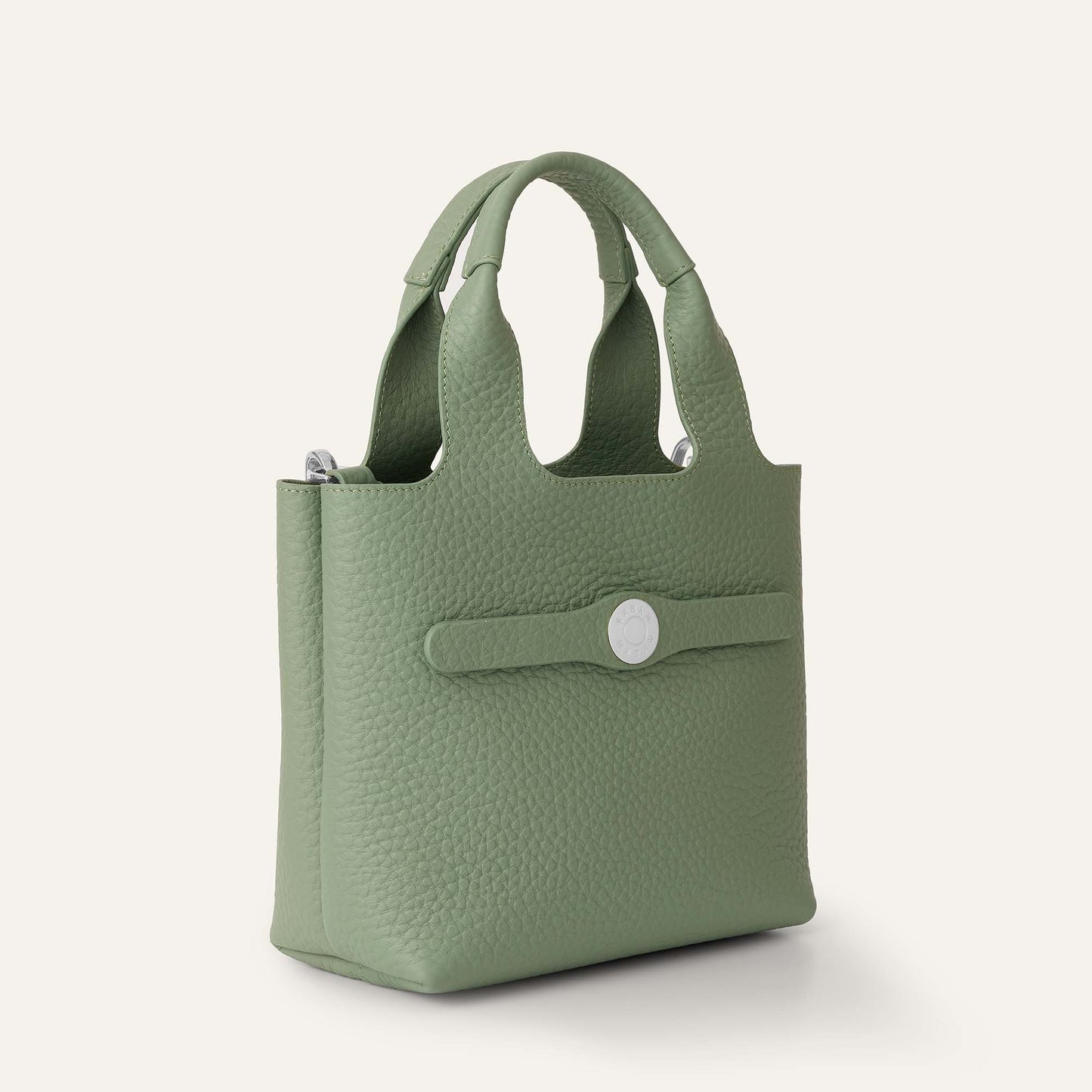 Tansy Mini | Bamboo with Silver hardware