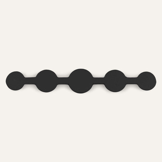 Deco Solo Classic | Black with Silver hardware