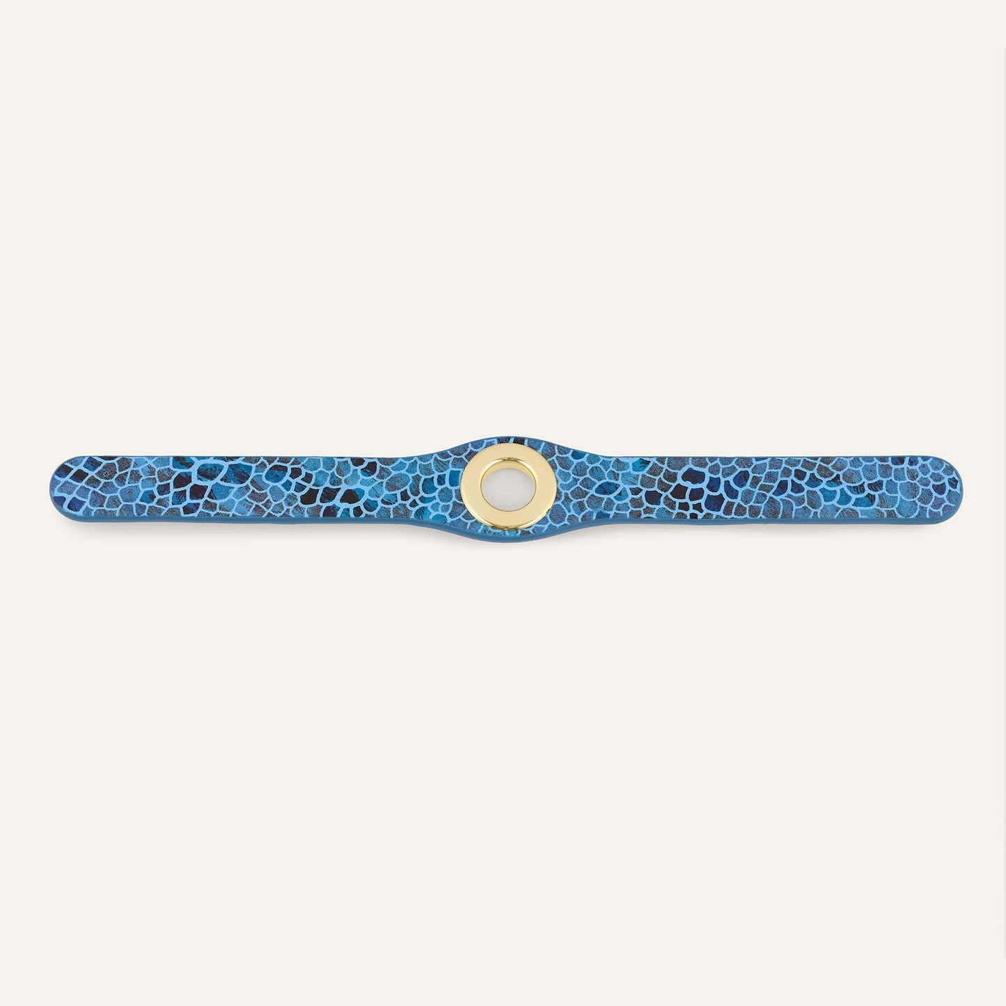 Deco Classic | Blue Mosaic with Gold hardware