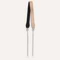 Gemini Strap | Blush Rose Black with Silver hardware