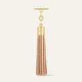 Capsule Tassel | Blush Rose with Gold hardware