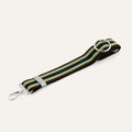 River Strap | Bright Stripe with Silver hardware