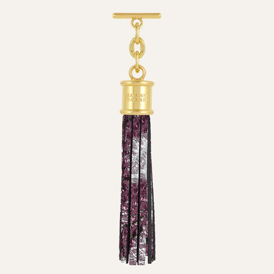 Capsule Tassel Classic | Cheri Lace with Gold hardware