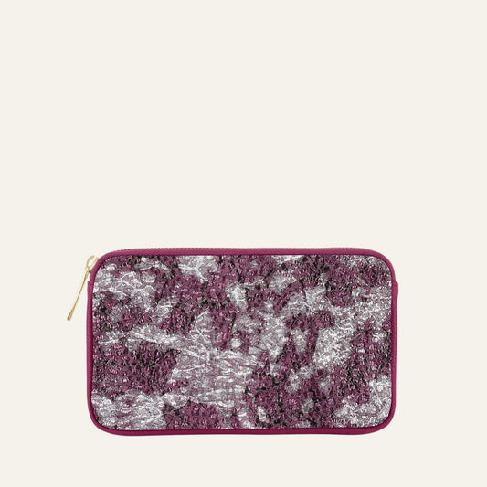 Millie Pouch | Cheri Lace with Gold hardware