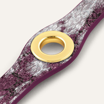 Deco Stud | Cheri Lace with Gold hardware