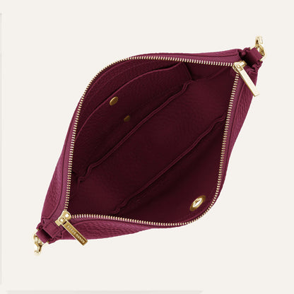 Tansy Sling | Cherry with Gold hardware