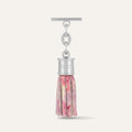 Capsule Tassel Mini | Cherry Blossom with Silver hardware