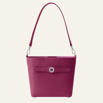 Mini S | Cheri with Silver hardware