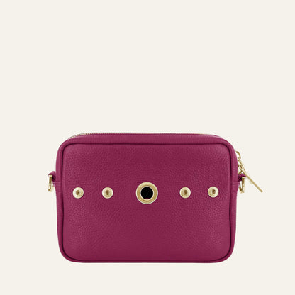 Millie Crossbody | Cheri with Gold hardware