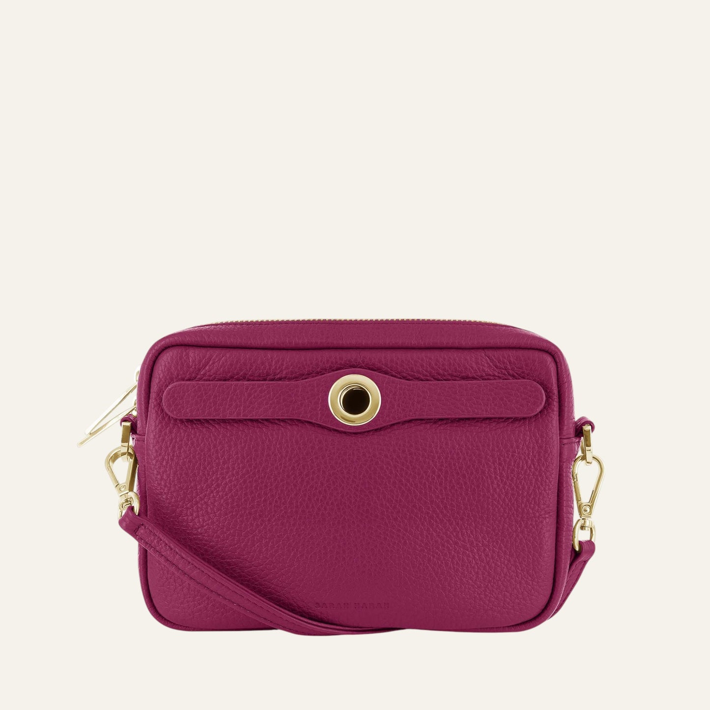 Millie Crossbody | Cheri with Gold hardware