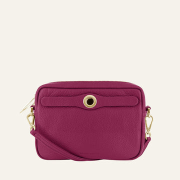 Millie Crossbody | Cheri with Gold hardware